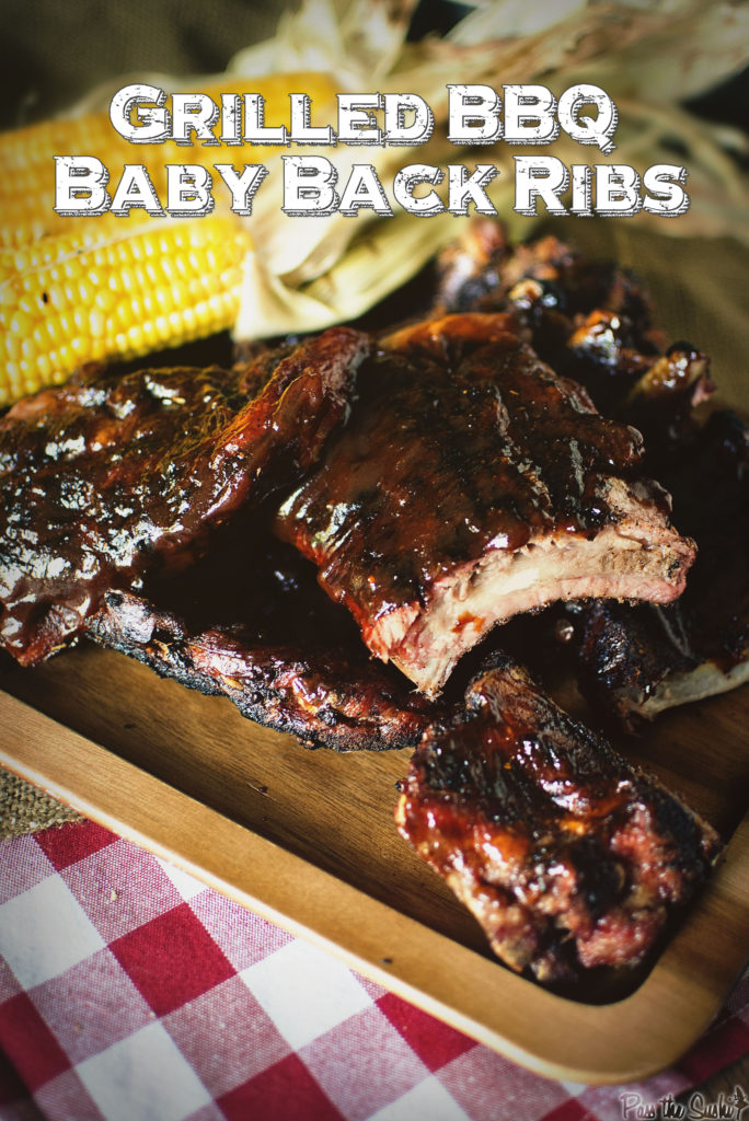 Grilled Barbecue Baby Back Ribs | Kita Roberts GirlCarnivore.com