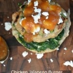 Chicken-Jalapeno-Burger-with-Wilted-Spinach-Bourbon-Peach-Sauce-t-681x1024