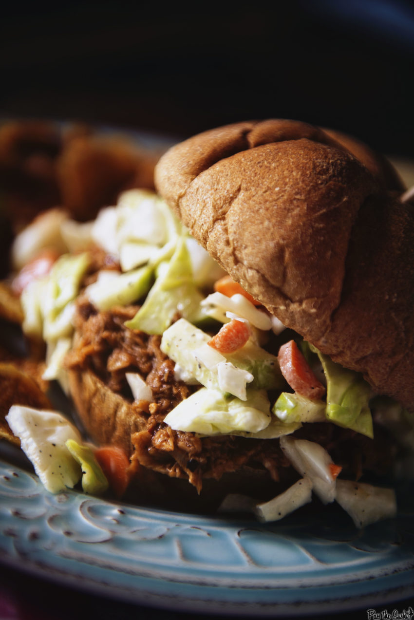 Easy Slow Cooker Pulled Pork | Kita Roberts GirlCarnivore.com