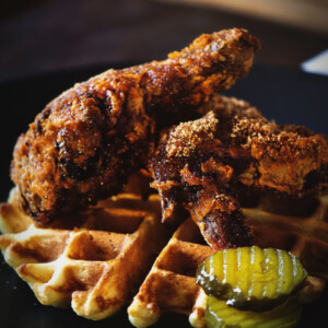 Brown Sugar Chicken and Waffles | Kita Roberts GirlCarnivore.com
