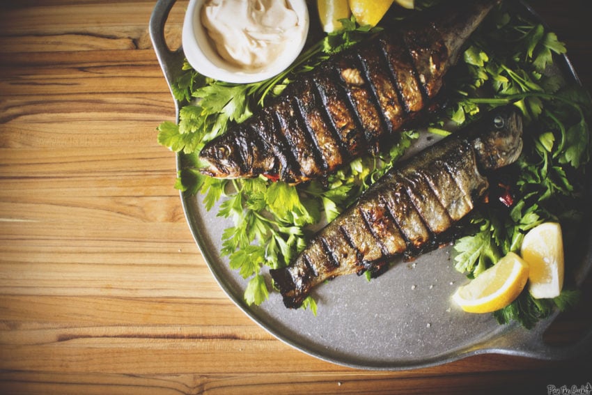 Stuffed and Grilled Rainbow Trout | Kita Roberts GirlCarnivore.com