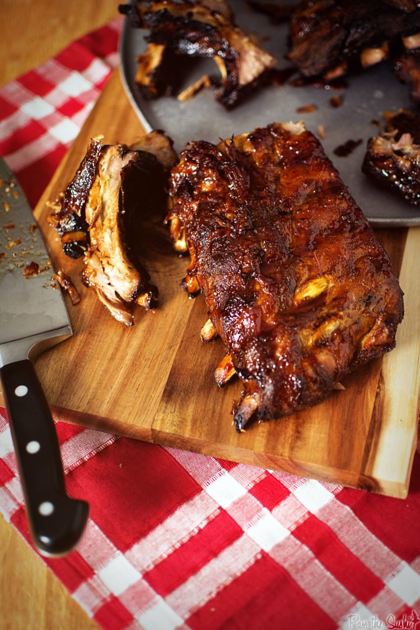 Slow Cooker Asian Pork Ribs | Kita Roberts GirlCarnivore.com