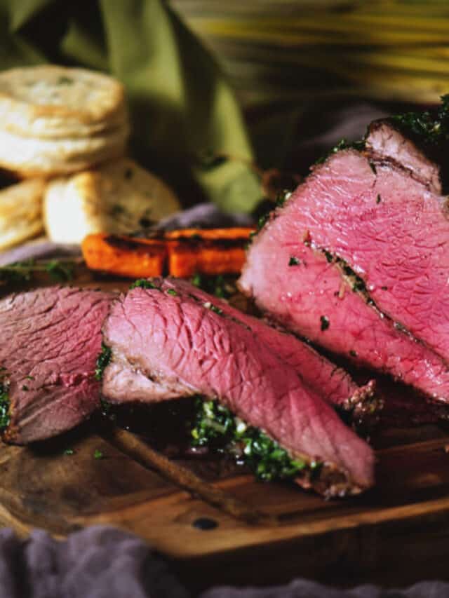 Herb Rubbed Top Round Roast Beef Story - Girl Carnivore