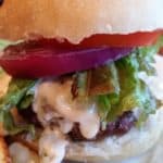11 Buffalo Blue CHeese Burger - Moore or Less Cooking