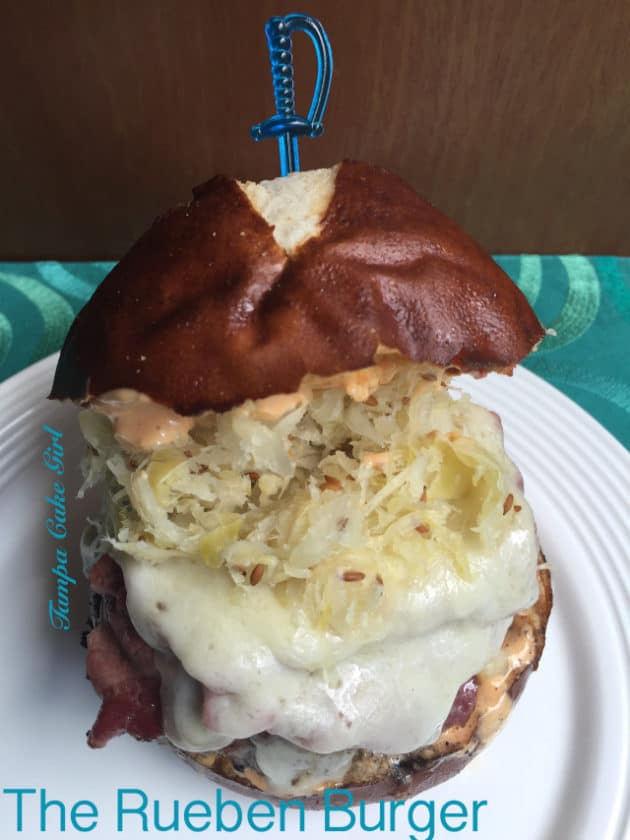 11 Rueben Burger Tama Cake Girl