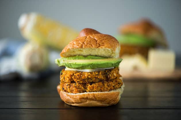 12 Sweet Potato Quinoa Burger - Alexandra Whitney