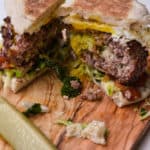 15 Broccoli Stuffed Burger - Ravie NomNoms