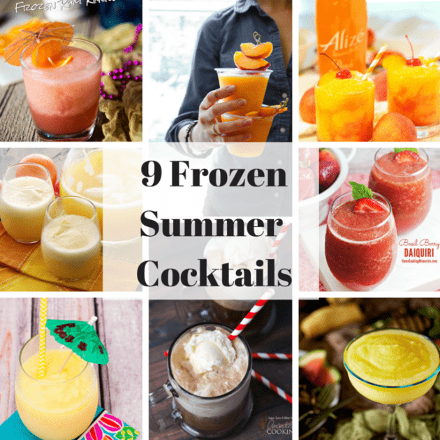 9 Frozen Summer Cocktails