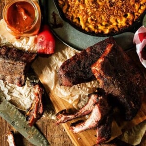 Memphis-Style Smoked Pork Ribs