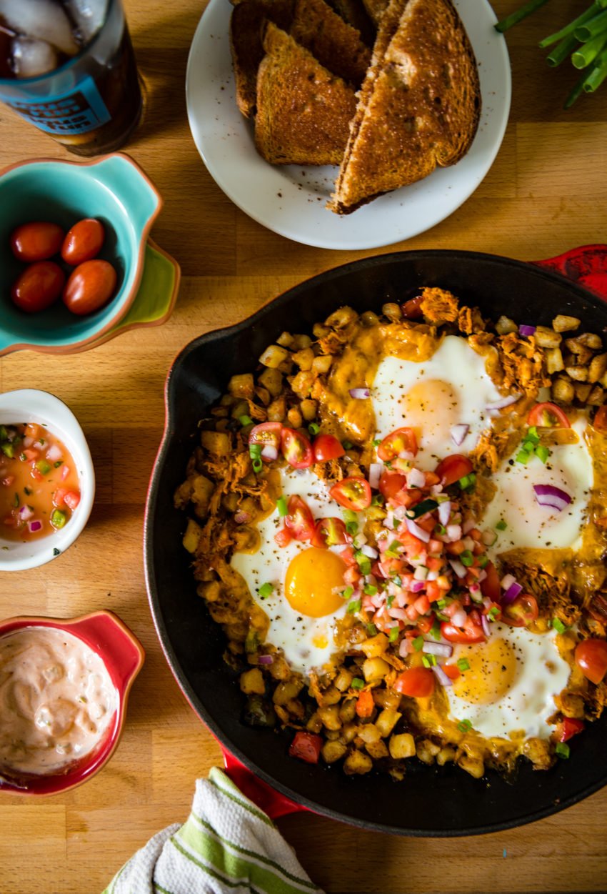 Spicy Chipotle Breakfast Hash | Kita Roberts GirlCarnivore.com