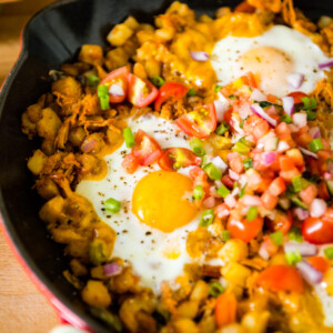 Spicy Chipotle Breakfast Hash | Kita Roberts GirlCarnivore.com