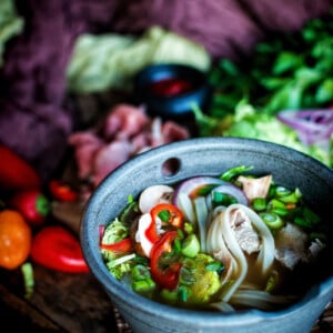 Bone Broth Beef Pho | Kita Roberts GirlCarnivore.com