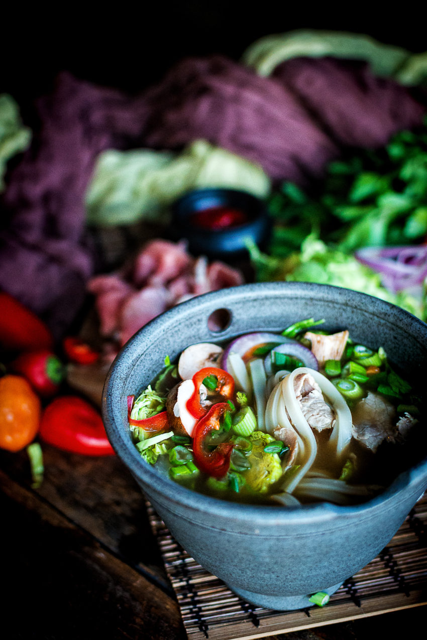Bone Broth Beef Pho | Kita Roberts GirlCarnivore.com
