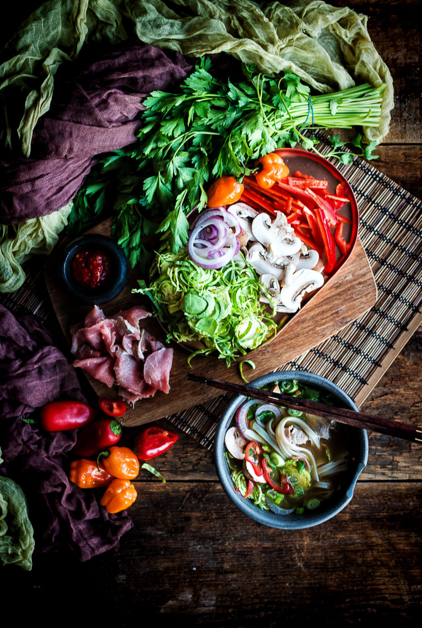 Bone Broth Beef Pho | Kita Roberts GirlCarnivore.com