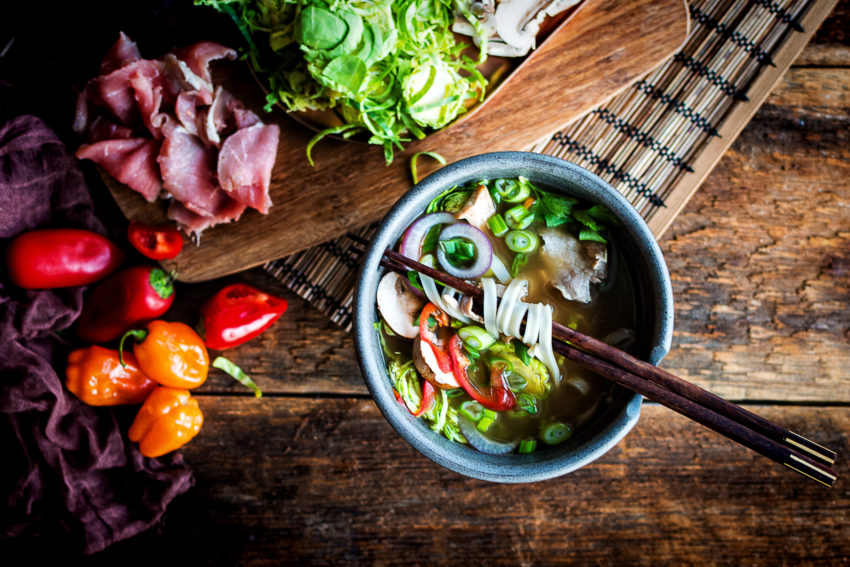 Bone Broth Beef Pho | Kita Roberts GirlCarnivore.com