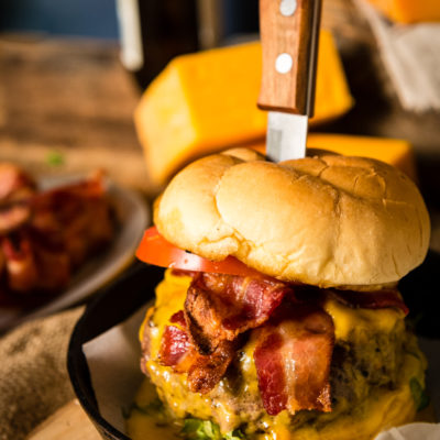 Rarebit Cheeseburger | Kita Roberts GirlCarnivore.com