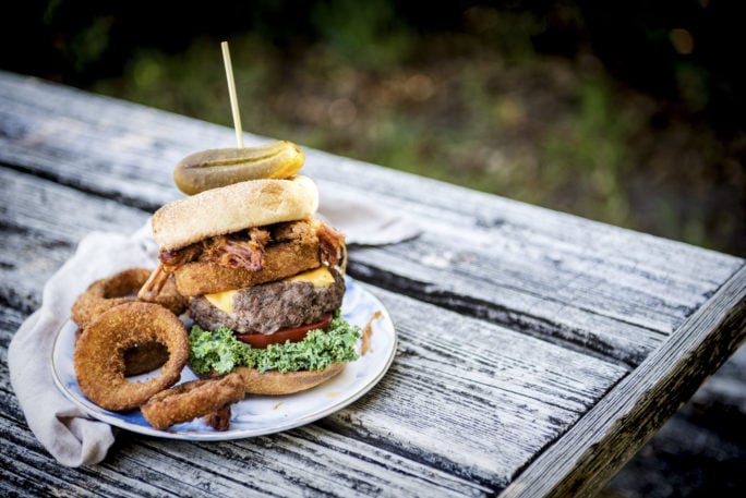 Crunchy Pork Belly Burger | Kita Roberts GirlCarnivore.com