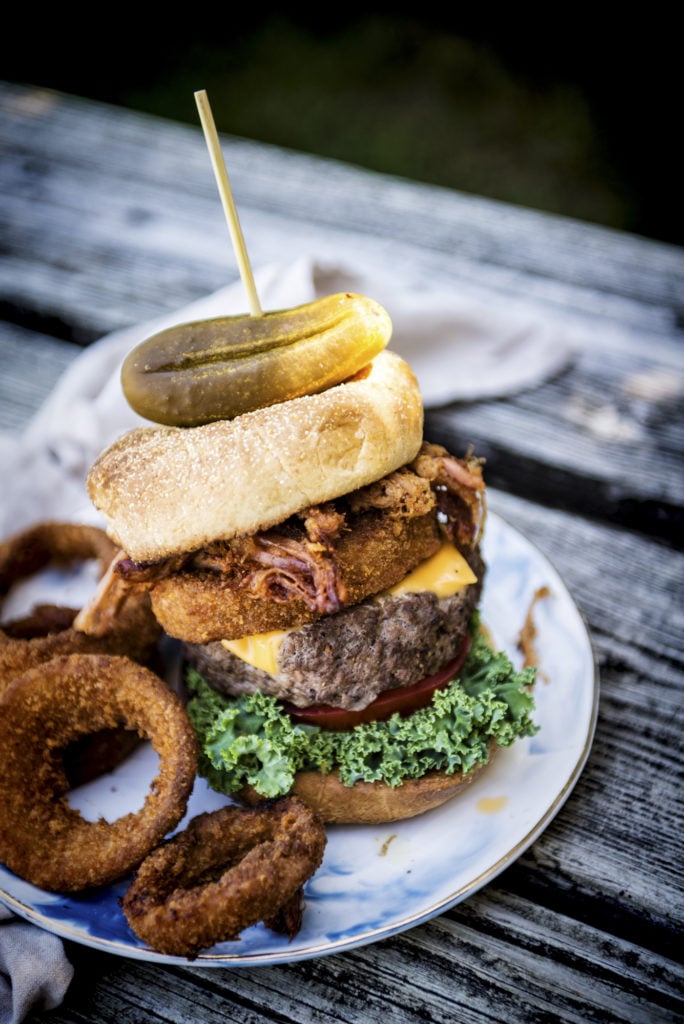 Crunchy Pork Belly Burger | Kita Roberts GirlCarnivore.com