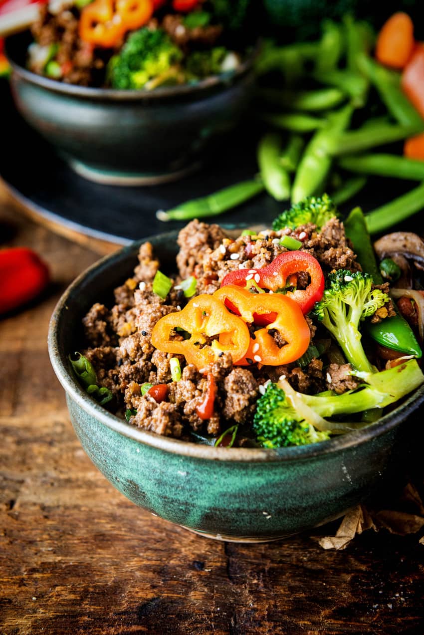 Korean Beef Bowl {Fast and Healthy} –