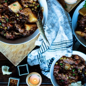 Slow Cooker Smoky Irish Lamb Stew | Kita Roberts GirlCarnivore.com