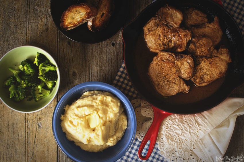 Tennessee Whiskey Pork Chops | Kita Roberts GirlCarnivore.com