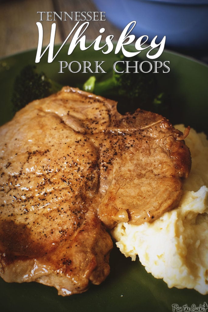 Tennessee Whiskey Pork Chops | Kita Roberts GirlCarnivore.com