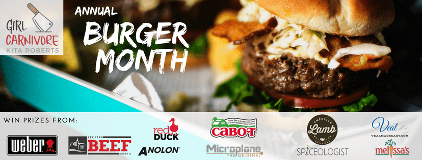 GirlCarnivores Burger Month Giveaway!