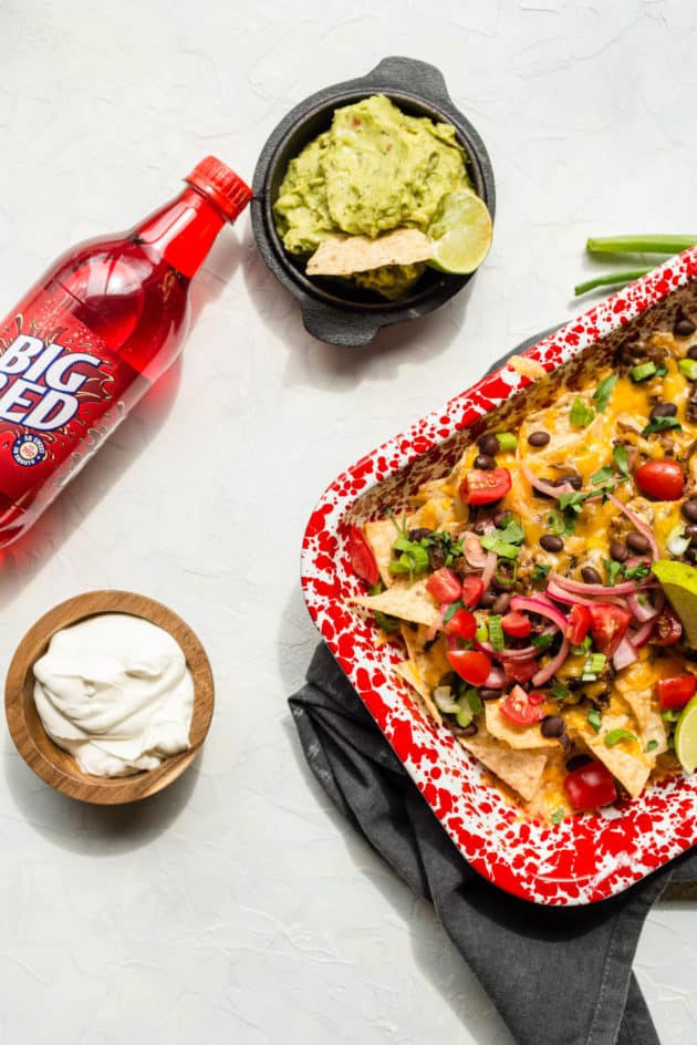 I've got nachos, guac, sour cream and a bottle of big red. What else do you need for a party!