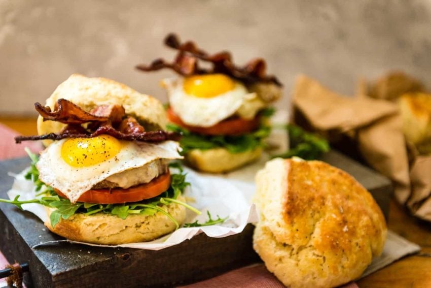 New England Maple Brunch Burger Recipe 