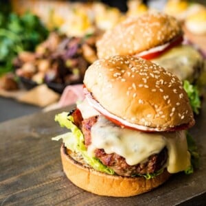 Veal Saltinbocca Burgers - Kita Roberts GirlCarnivore