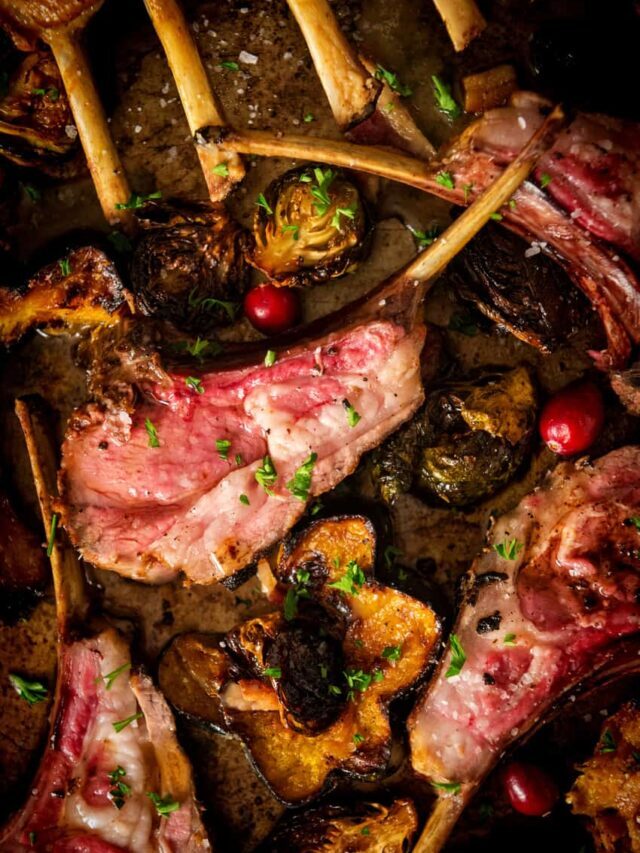 Grilled Rack of Lamb Story