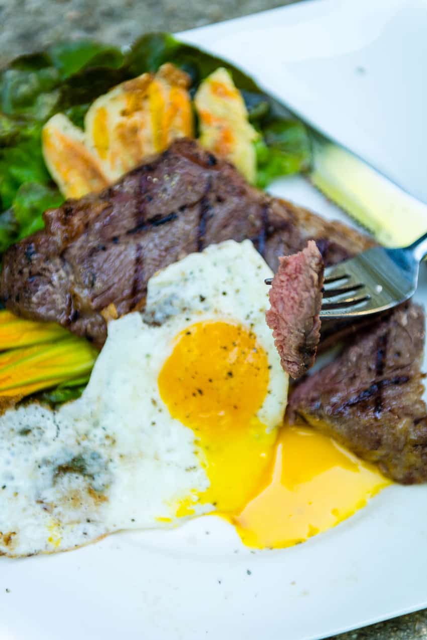 Sous Vide Steak and Eggs Recipe - GirlCarnivore