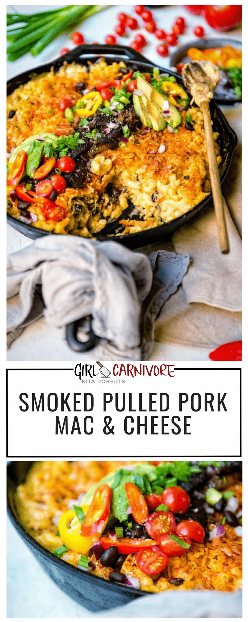 Shredded meat tossed in creamy mac and cheese and finished with that delicious smoke flavor? This Smoked Pulled Pork Mac and Cheese recipe is a must!