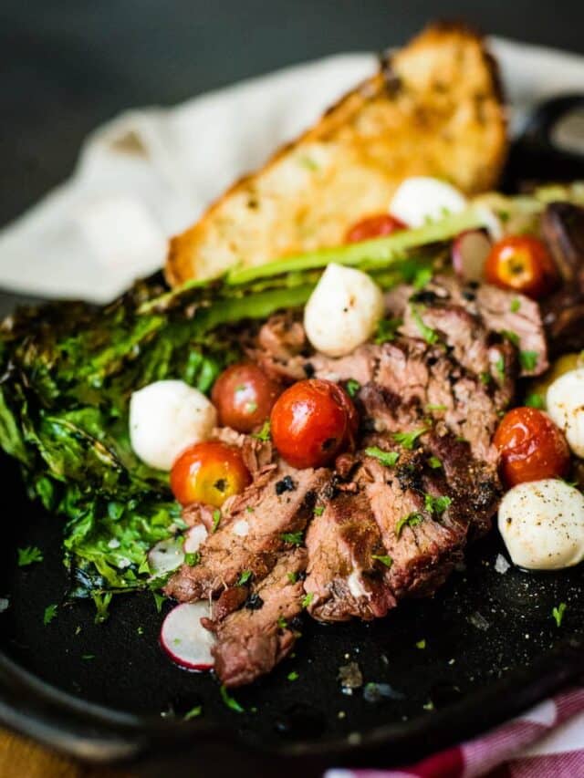 Rustic Grilled Bavette Steak Salad Story Girl Carnivore