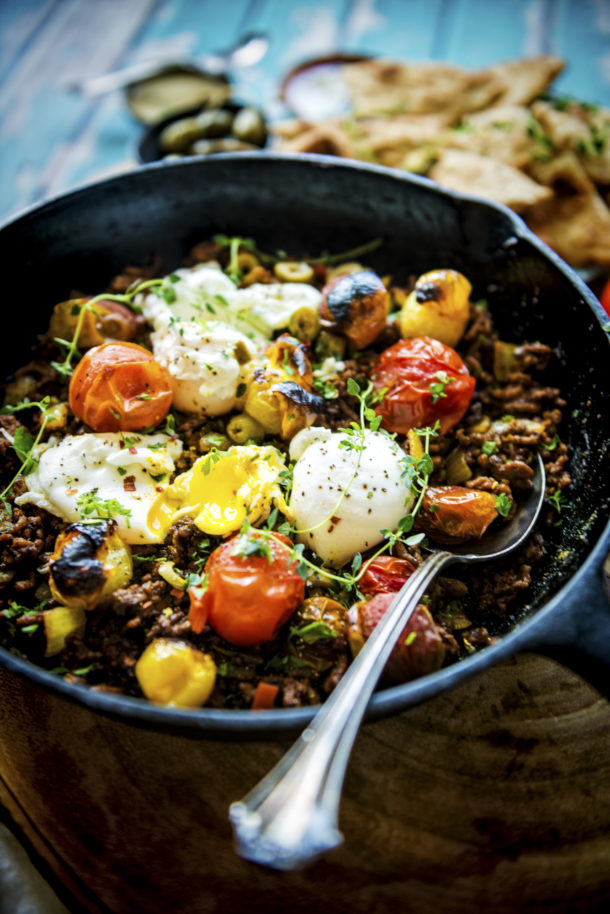 Turmeric Ground Lamb and Eggs Recipe Kita Roberts