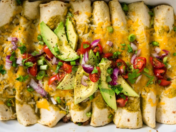 Easy Breakfast Enchiladas With Salsa Verde Recipe 7641