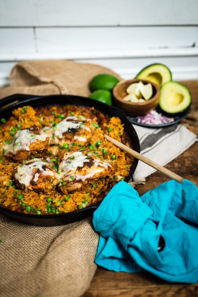 quick easy and healthy arroz con pollo recipe from girlcarnivore