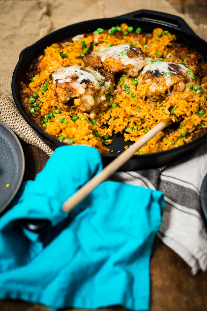 Easy Arroz Con Pollo (Chicken &amp; Rice) Recipe | Kita Roberts GirlCarnivore