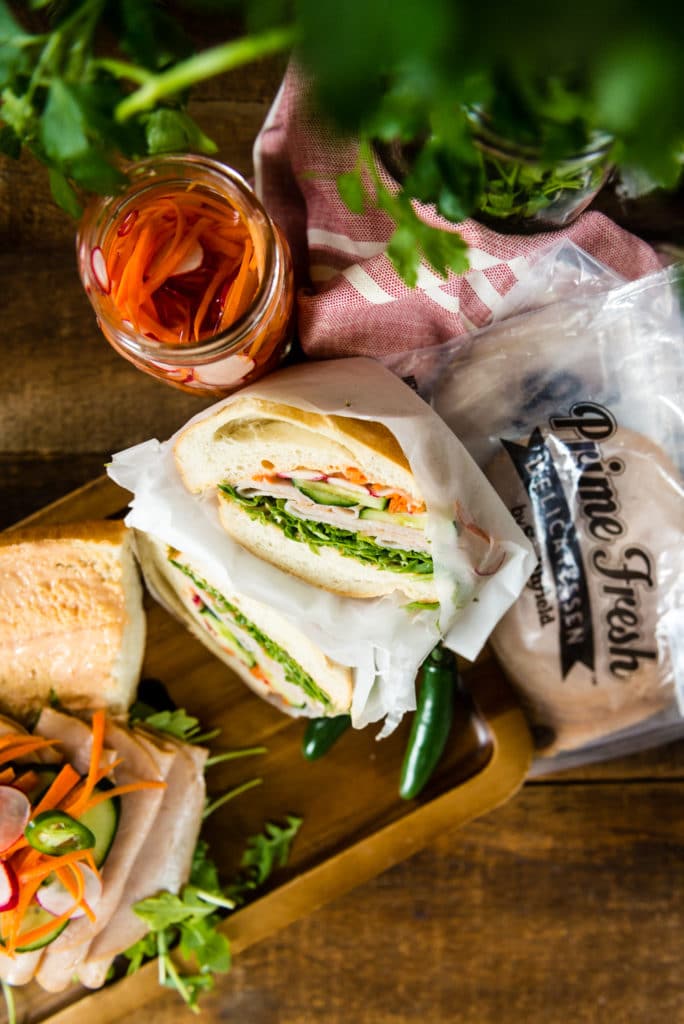 Wrap your sandwiches in parchment paper to pack for later