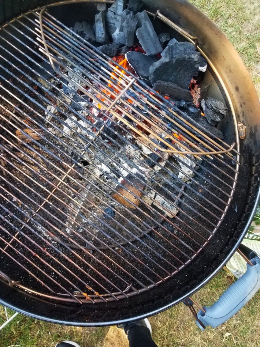 Can You Put Wood in a Charcoal Grill 