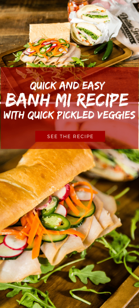 with Quick Pickled Veggies