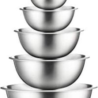 Stainless Steel Mixing Bowls Brushed Stainless Steel Mixing Bowl Set