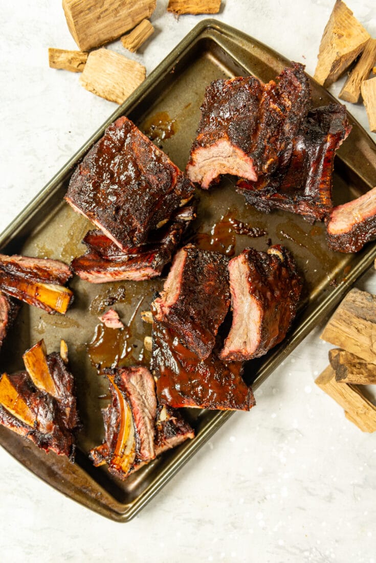 Easy Vertical Smoked Ribs Recipe