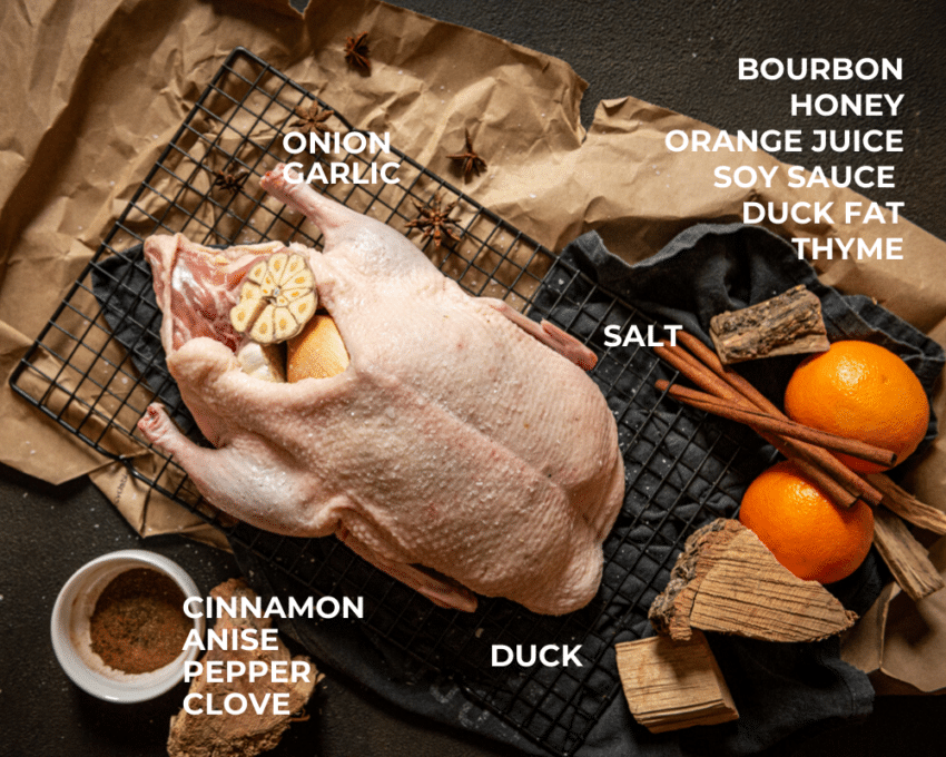 smoked duck ingredients