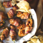 Crazy delicious chorizo stuffed bacon wrapped jalapeno peppers!