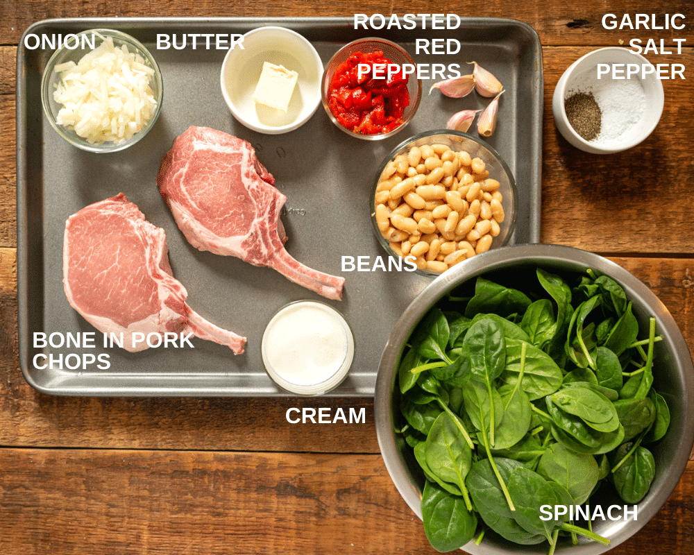 What you need to make tuscan pork chops