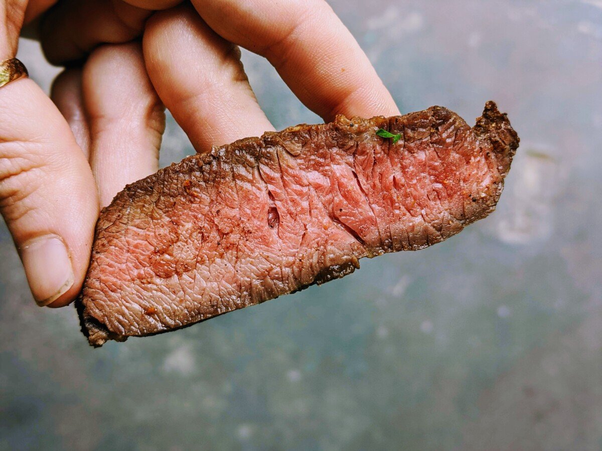Sous Vide Flat Iron Steak Girl Carnivore