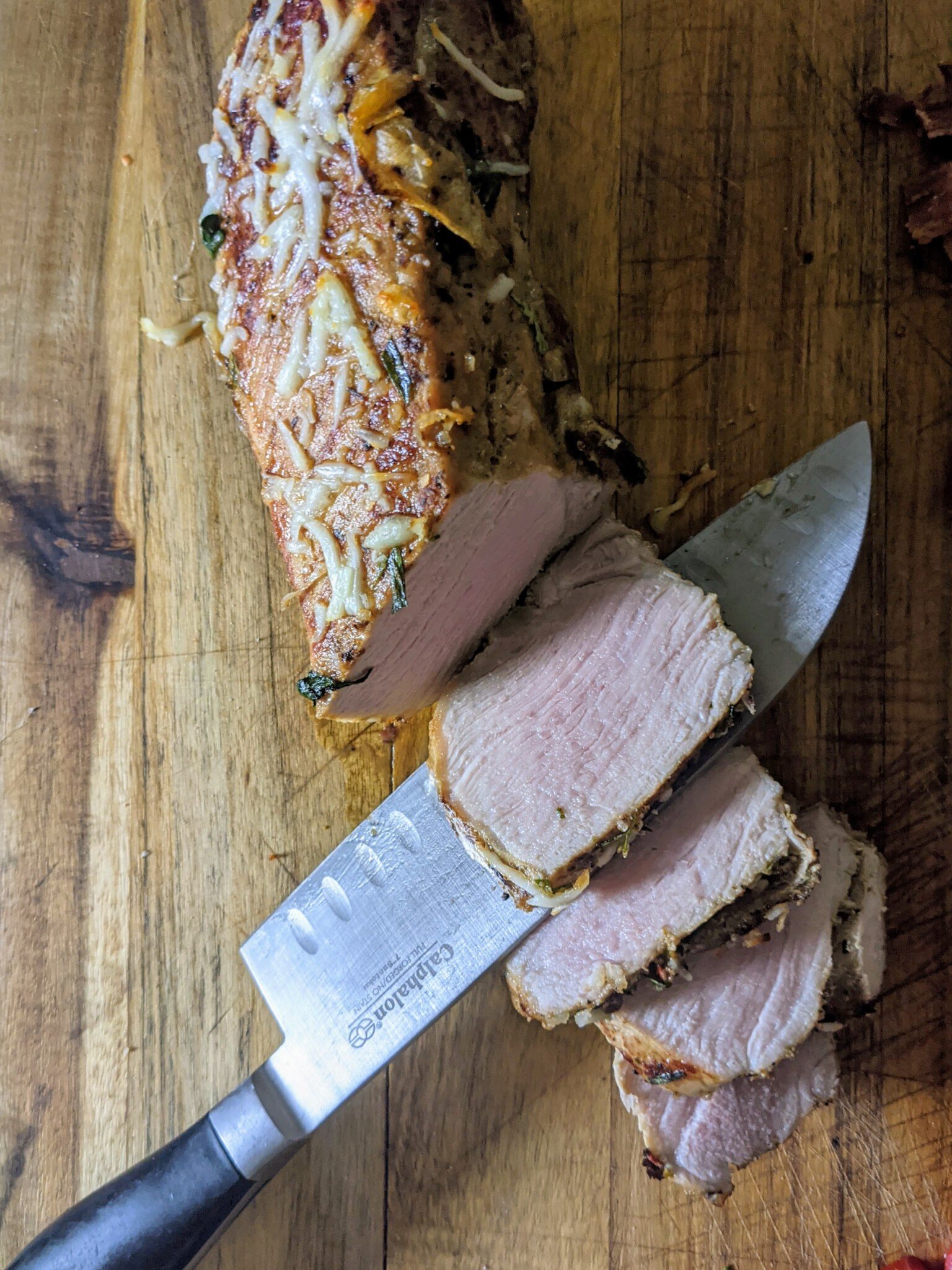 sliced pork tenderloin