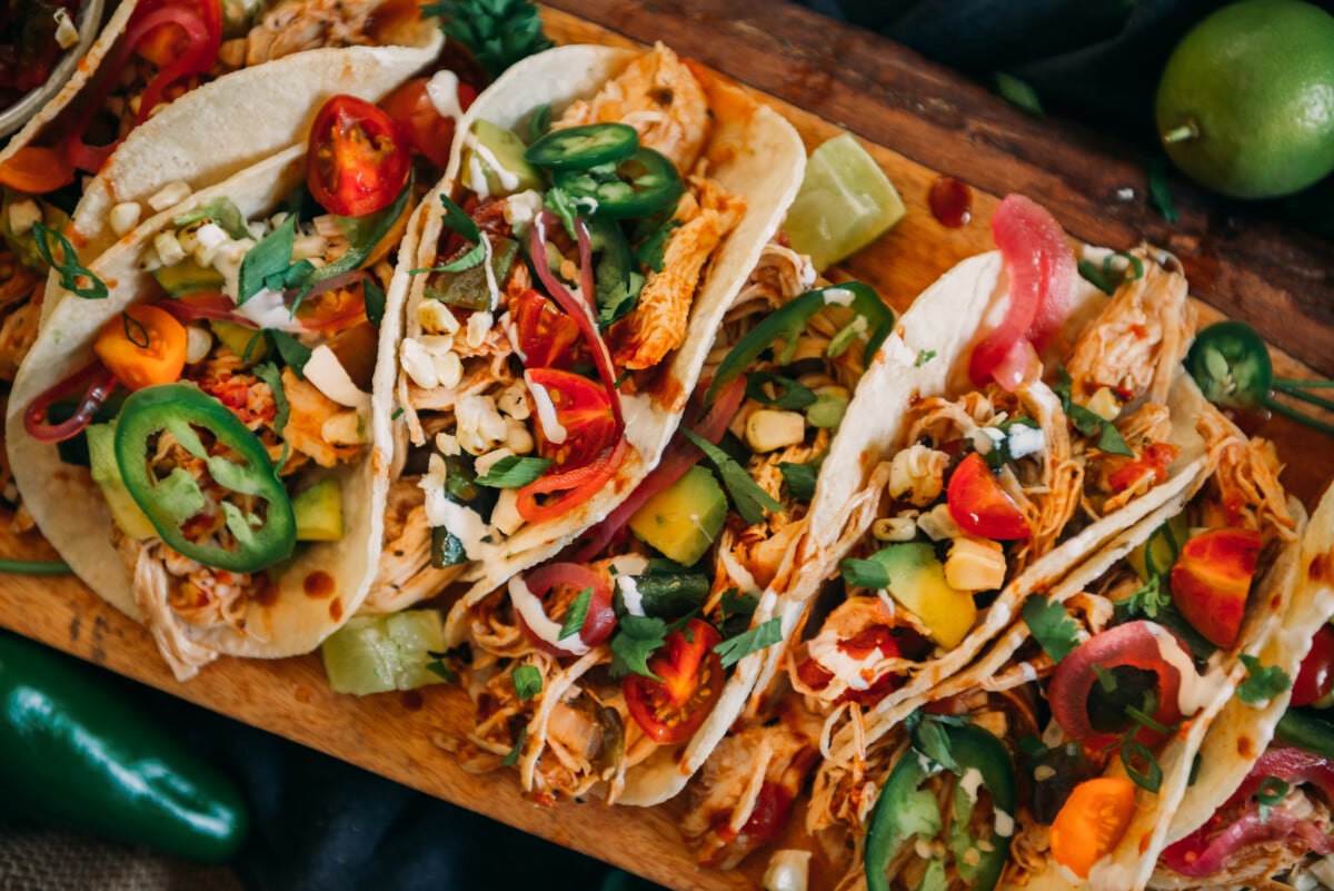 Chipotle Chicken Tacos in the Instant Pot - Girl Carnivore