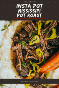 Fun and easy insta-pot mississippi pot roasts